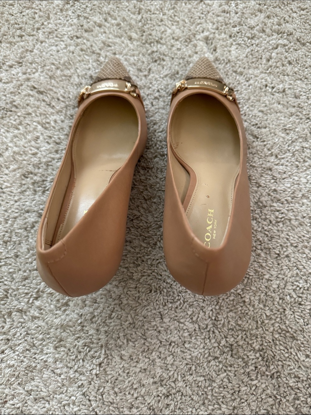 Coach Women's Bowery Heels: 8B - Picture 2 of 4